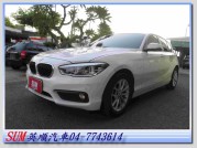 BMW 1 SERIES F20 56.8萬 2016 彰化縣二手中古車