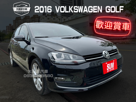 VW GOLF VII 39.8萬 2016 屏東縣二手中古車
