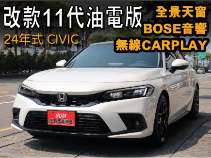 HONDA CIVIC  125.8萬 2023 臺中市二手中古車